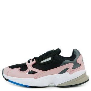 adidas falcon black pink grey